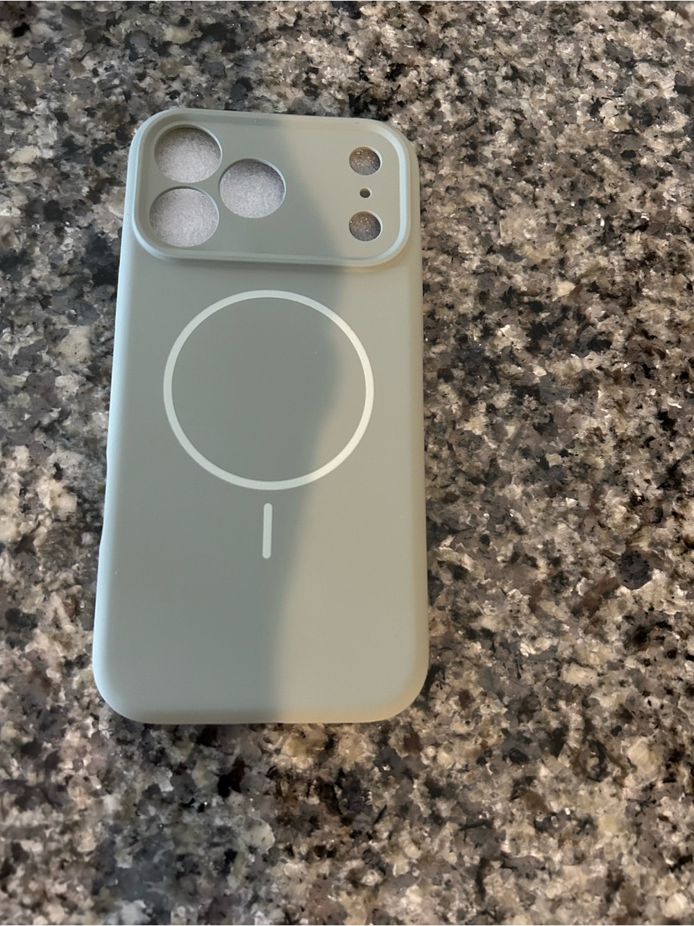 MagSafe-Compatible Sage Green iPhone17 Pro Max  Case
